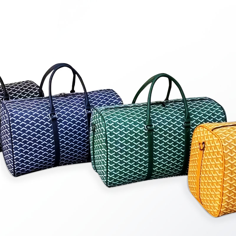 custom leather Travel Duffle Bag for men and women